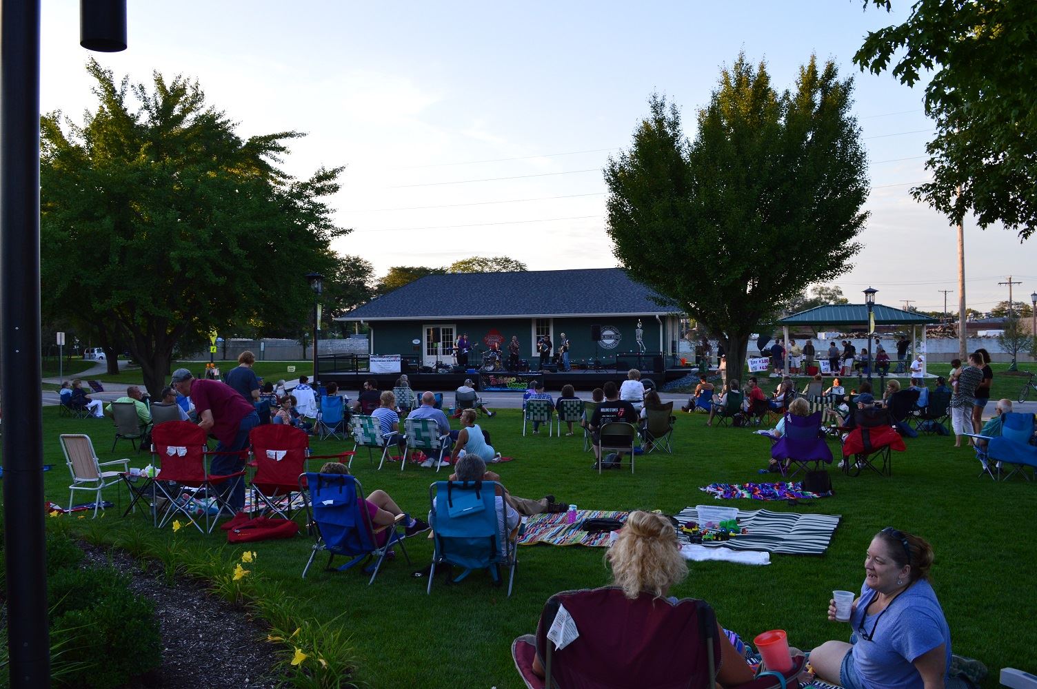 Community members packed Cortesi Veterans Memorial Park to enjoy Zydeco Voodoo Aug. 25, 2016.